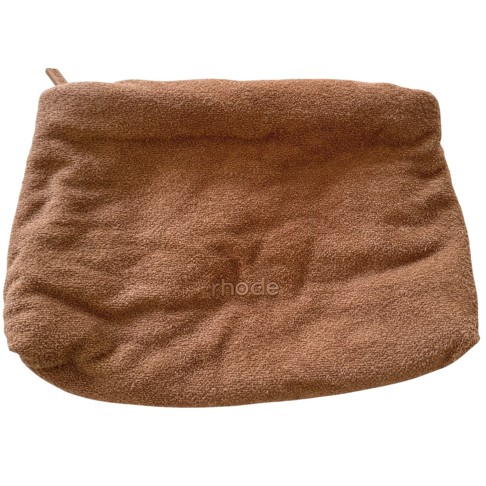 Rhode Terry Bag Newport Brown Limited Edition Summer 2026 Cosmetic Pouch
